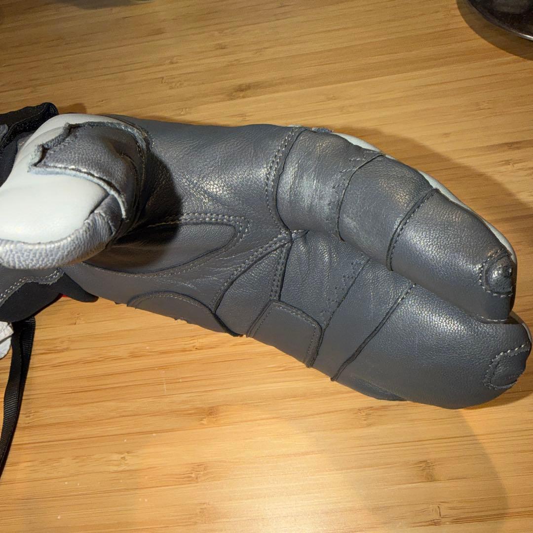 松岡手袋 ミトン グローブ M レザー