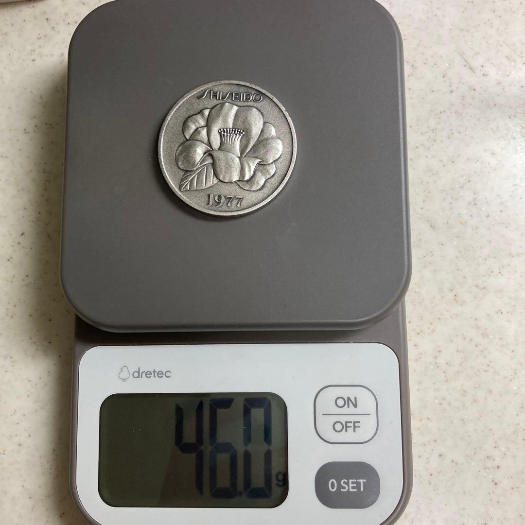 資生堂記念メダル✳︎純銀✳︎造幣局刻印付き