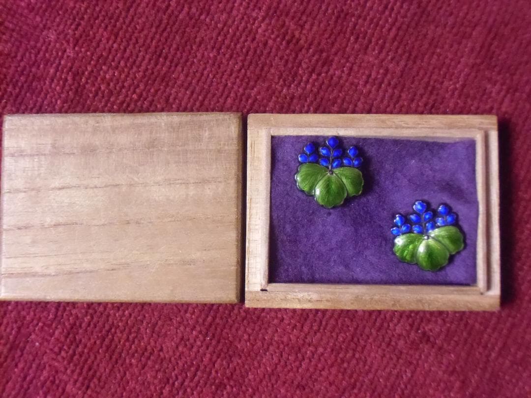 ●日本の勲章/日本軍/徽章＊五三桐＆竹の純銀カフスボタン（実物）