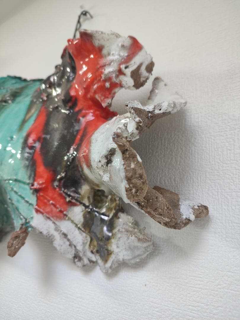 森正　作　馬酔木窯　魚　アート　陶芸家　貴重　レア