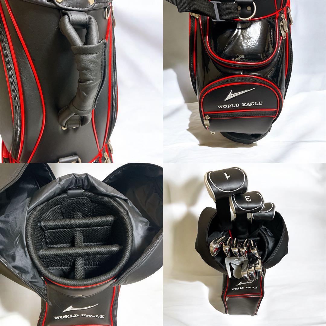 ワールドイーグル メンズゴルフクラブ フルセット キャディバッグ付　WE-510