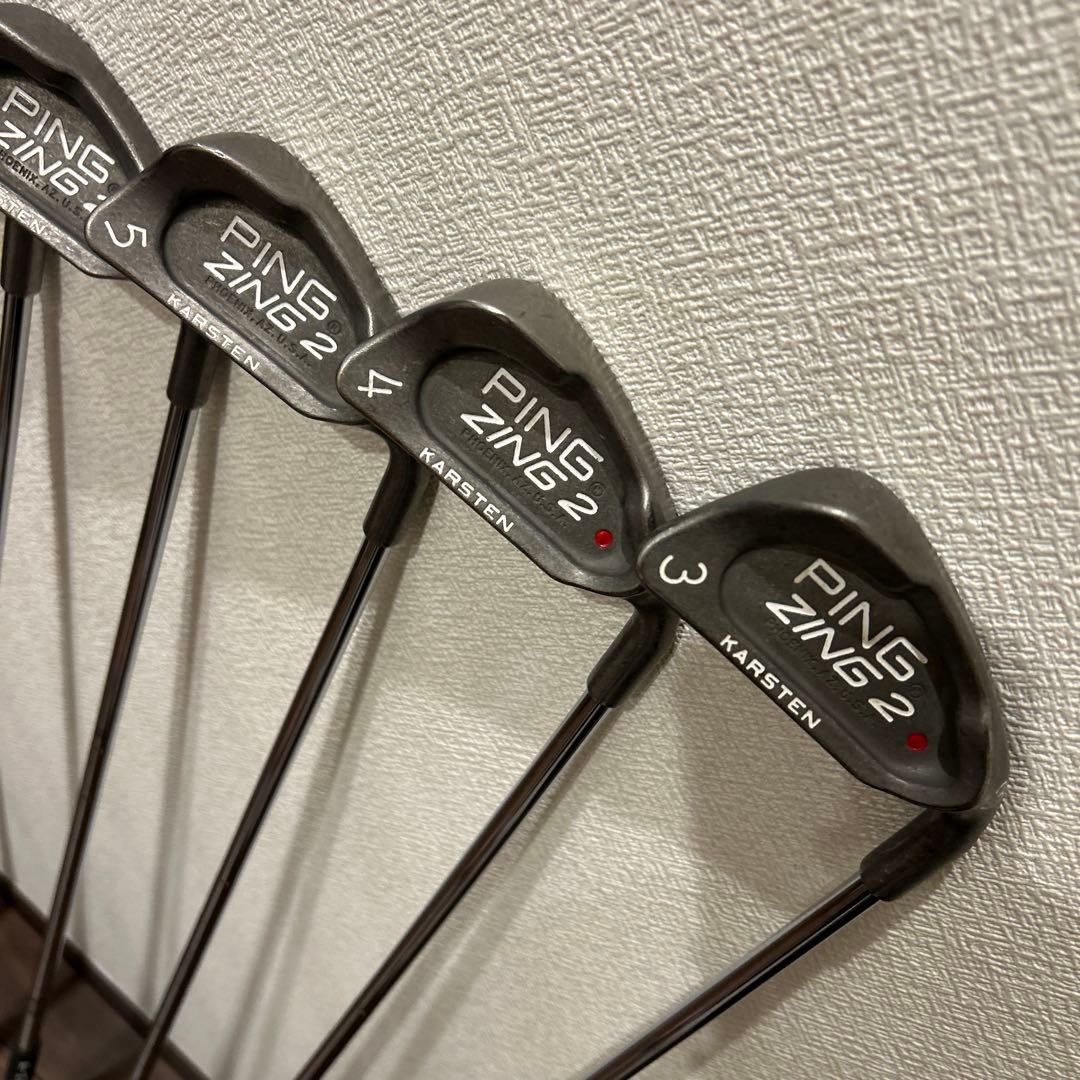 名器　PING ZING2 3-9.S.W 9本　赤ドットKARSTEN