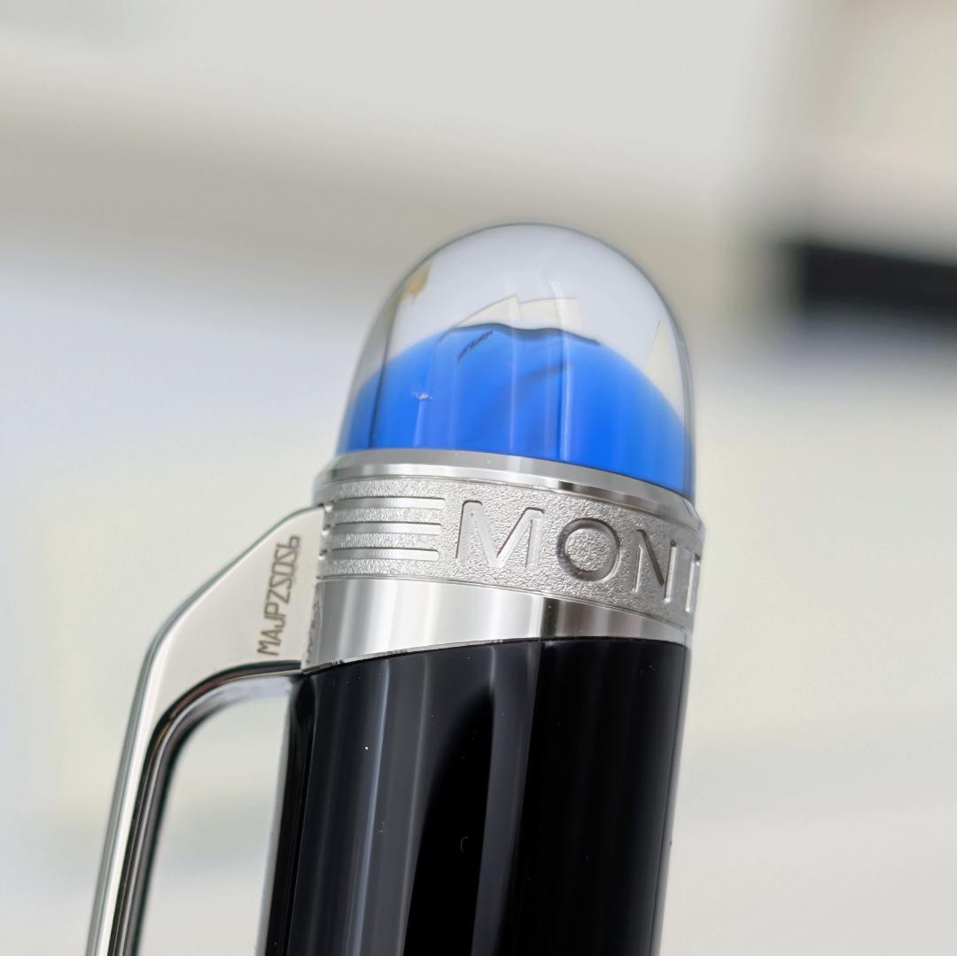 美品 モンブラン スターウォーカー ボールペン ブルードーム 付属品完備