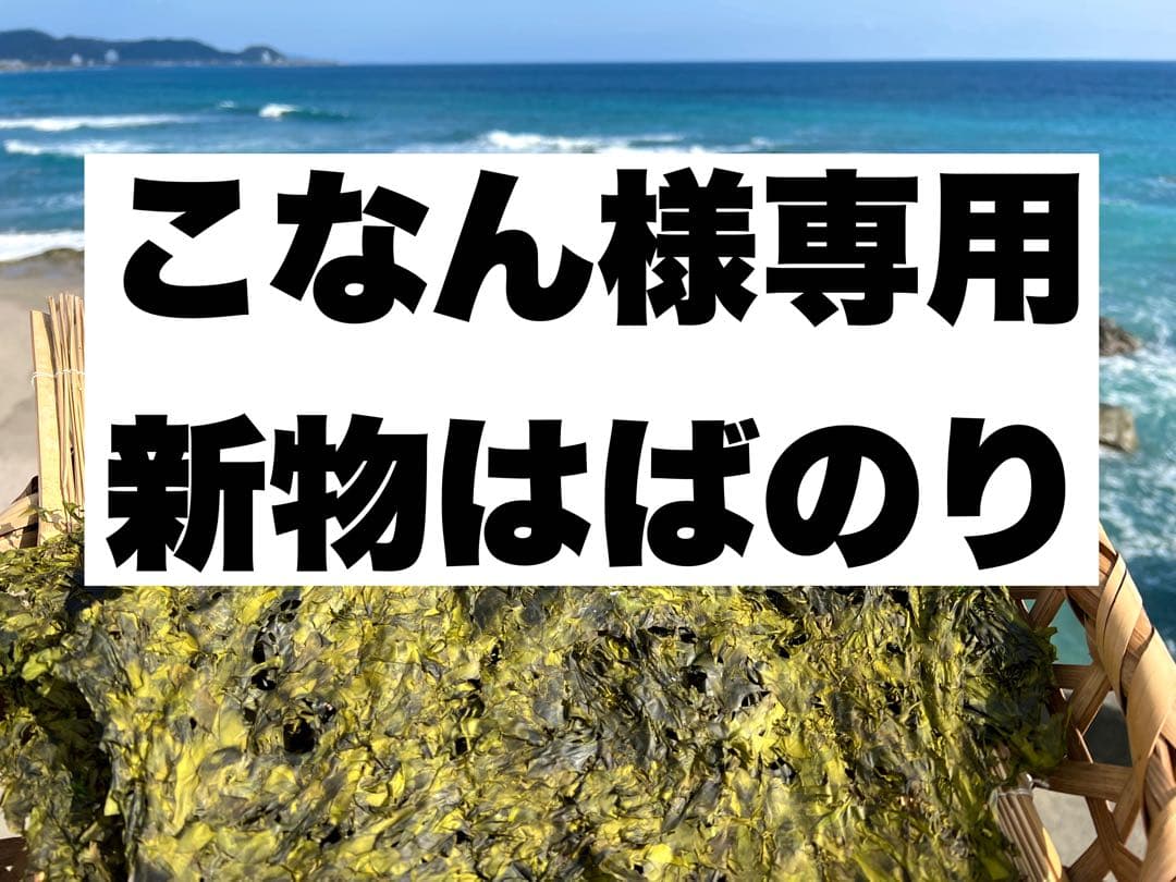 【送料無料】こなん　新物はばのり20枚