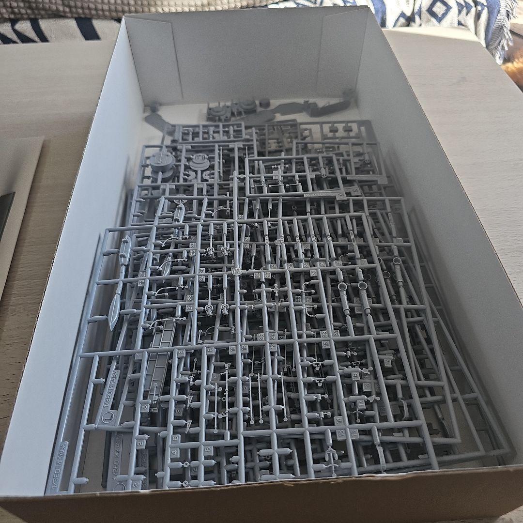 ハセガワ 1/350 戦艦 三笠 フルオプション付き付き (ジャンク品)