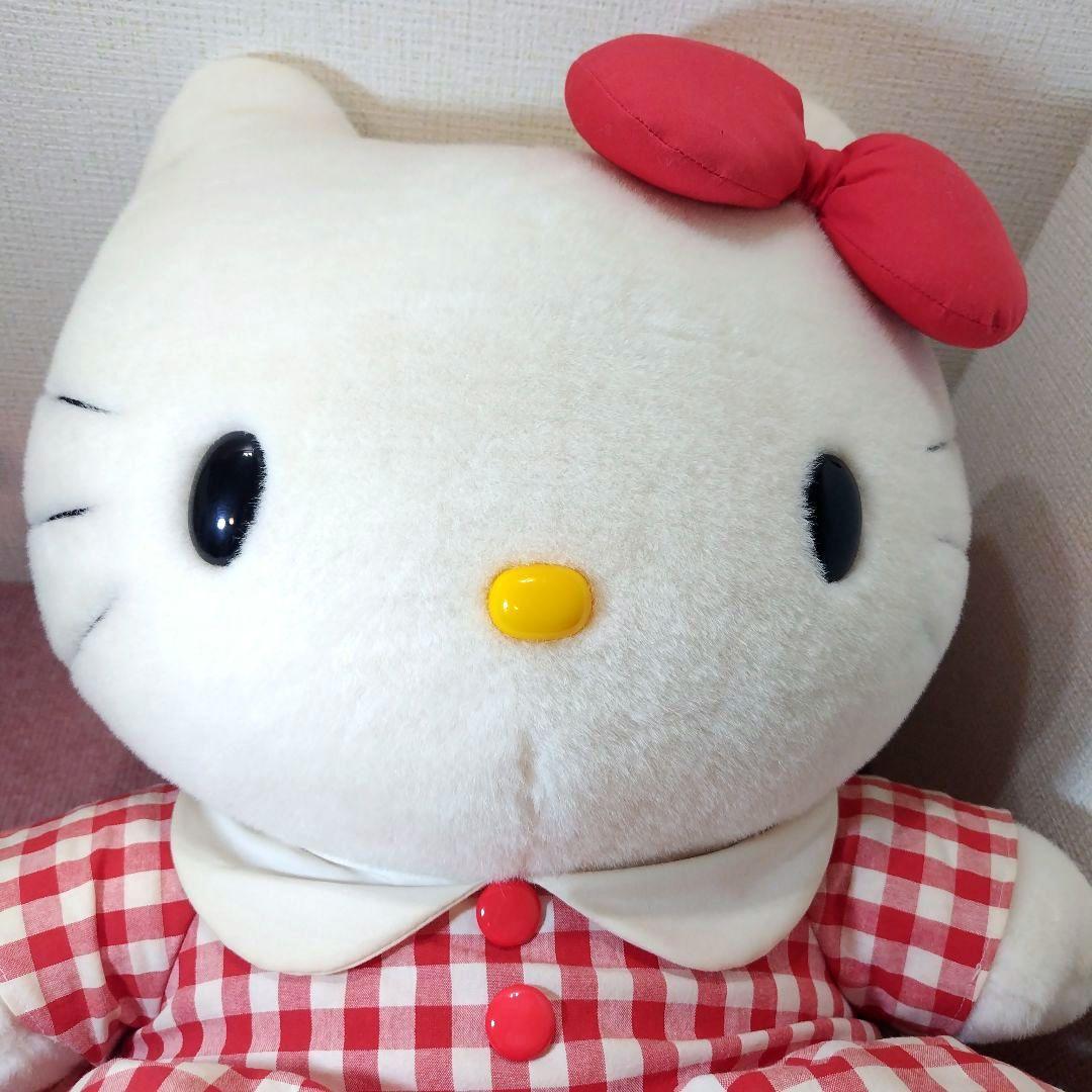 ✨レトロ✨HelloKitty✨ハローキティ✨ワンピースドレスぬいぐるみ✨日本製