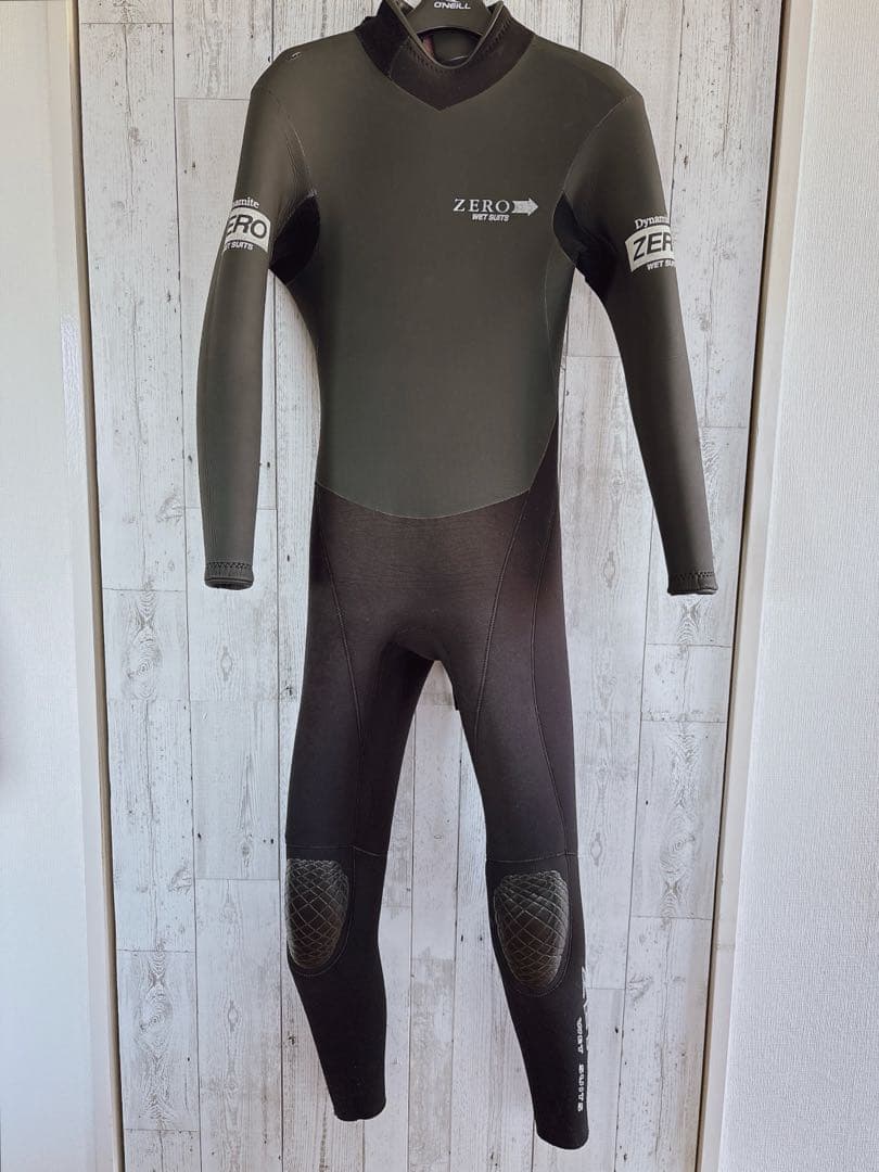 高級ブランド ZERO セミドライ ウエットスーツ フル 5/3mm 裏起毛M