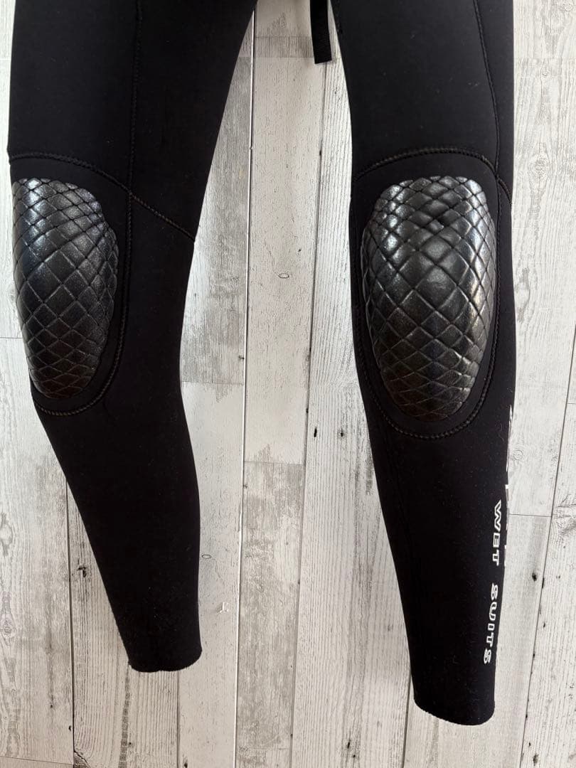 高級ブランド ZERO セミドライ ウエットスーツ フル 5/3mm 裏起毛M