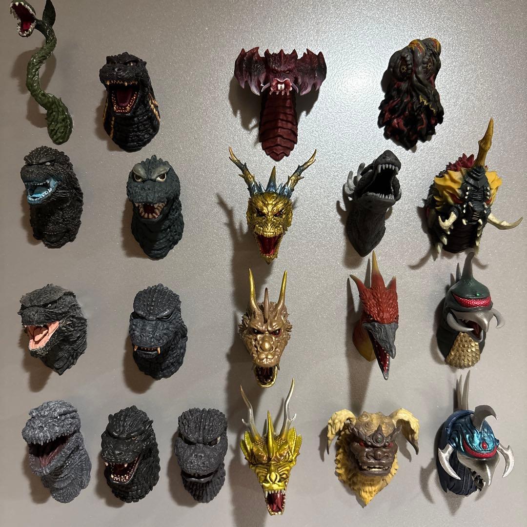 の*ら様 一番くじ　ゴジラ　モンスターヘッドマグネット