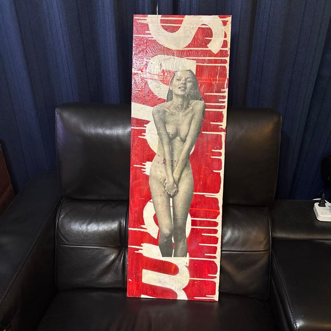 ケイトモス✖️シュプリーム　絵画