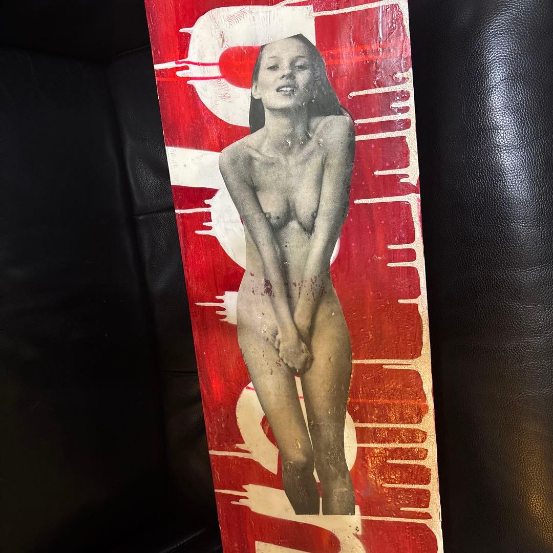 ケイトモス✖️シュプリーム　絵画