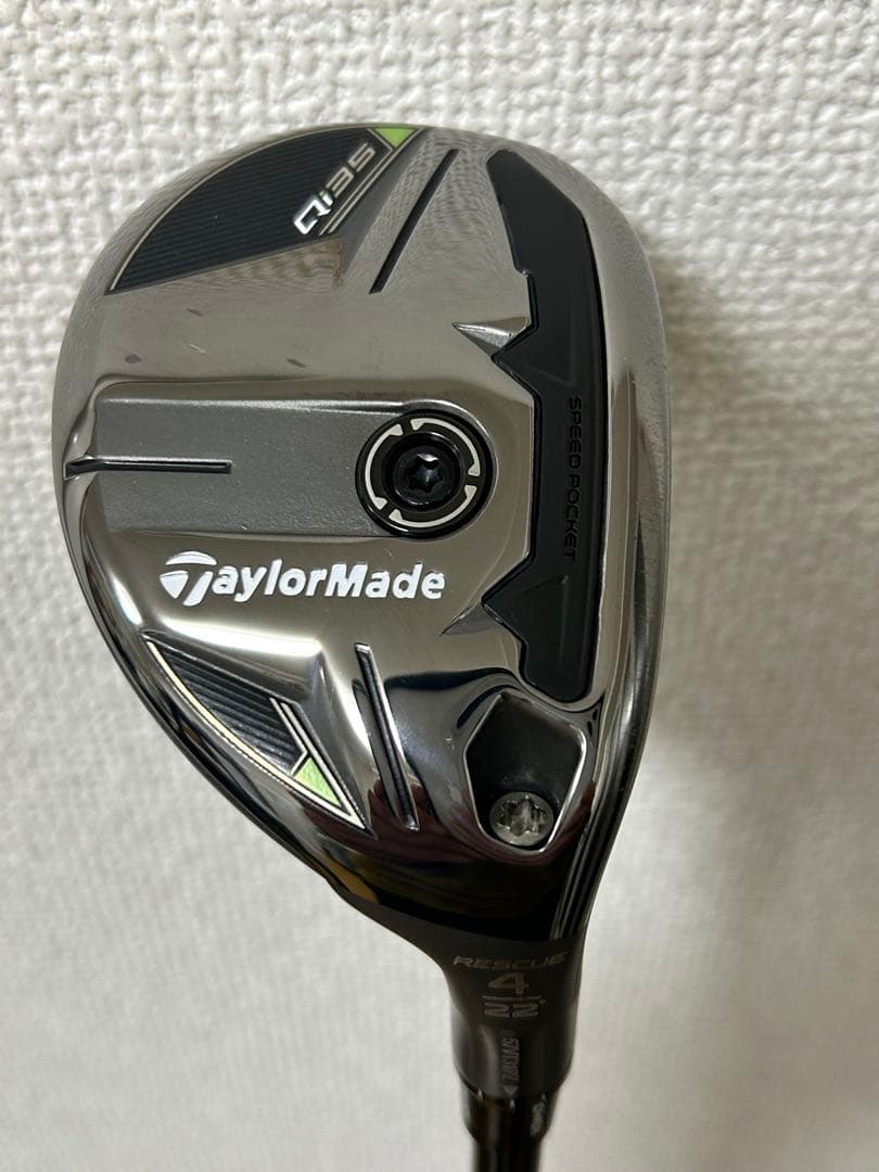 テーラーメイド Qi35 レスキュー 22度 テンセイ1Kハイブリッド80S