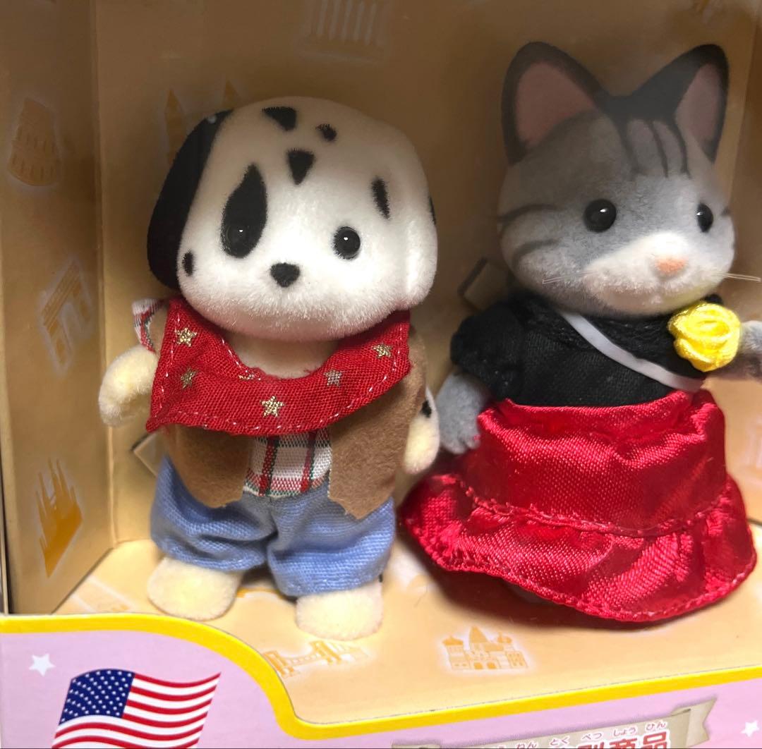 新品　25周年　ワールドコレクション　アメリカ　スペイン⭐️シルバニアファミリー