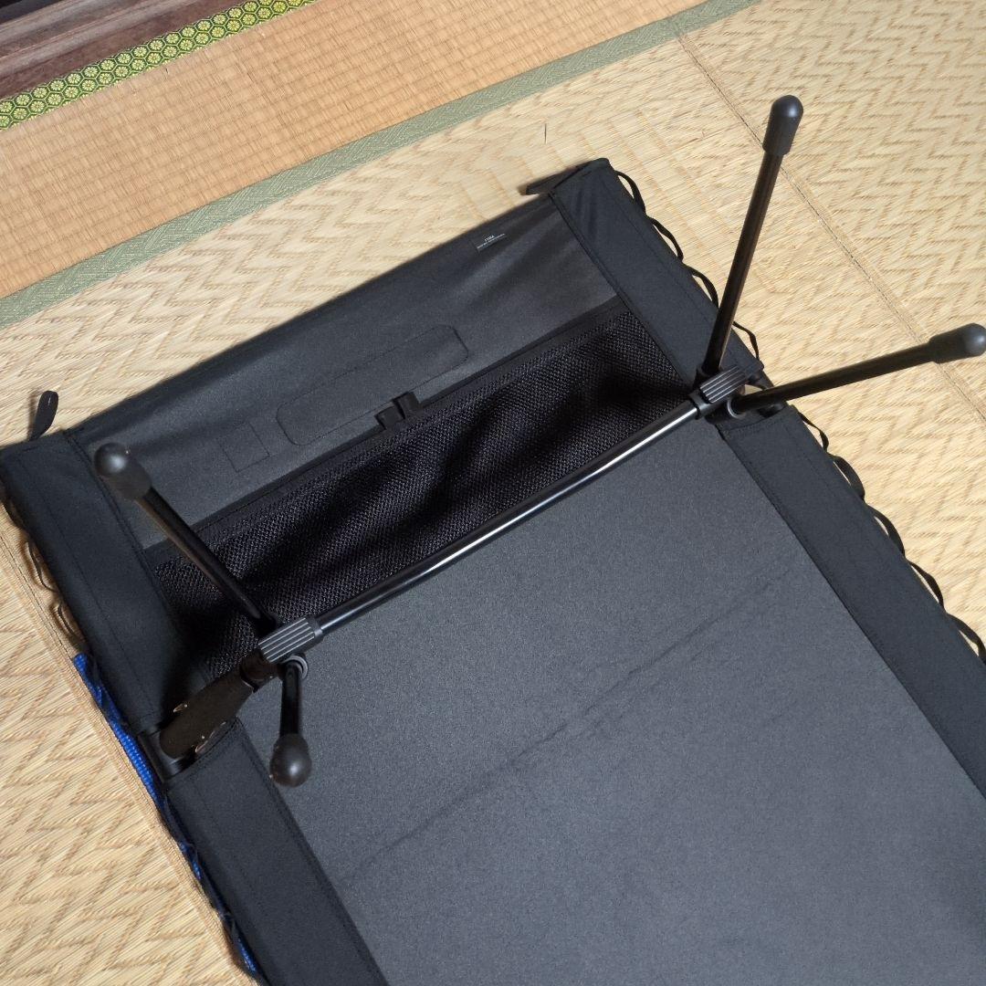 Helinoxタクティカルコットコンバーチブル黒　別売りコットレッグ付