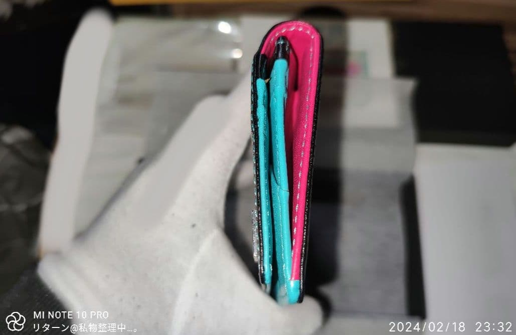 初音ミク 10周年 記念 本革 長財布 未使用 スペシャルカード付き