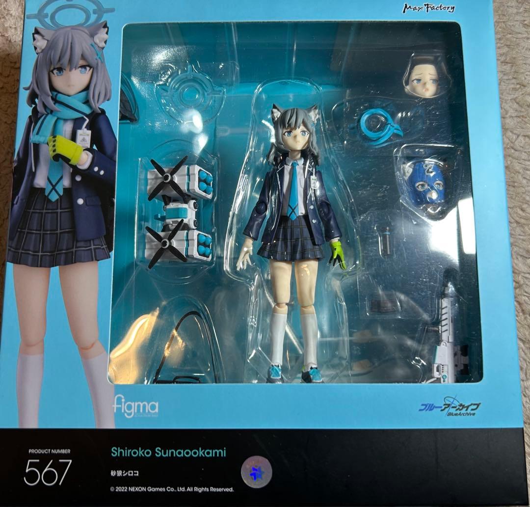 開封済み　figma 砂狼シロコ　ブルーアーカイブ
