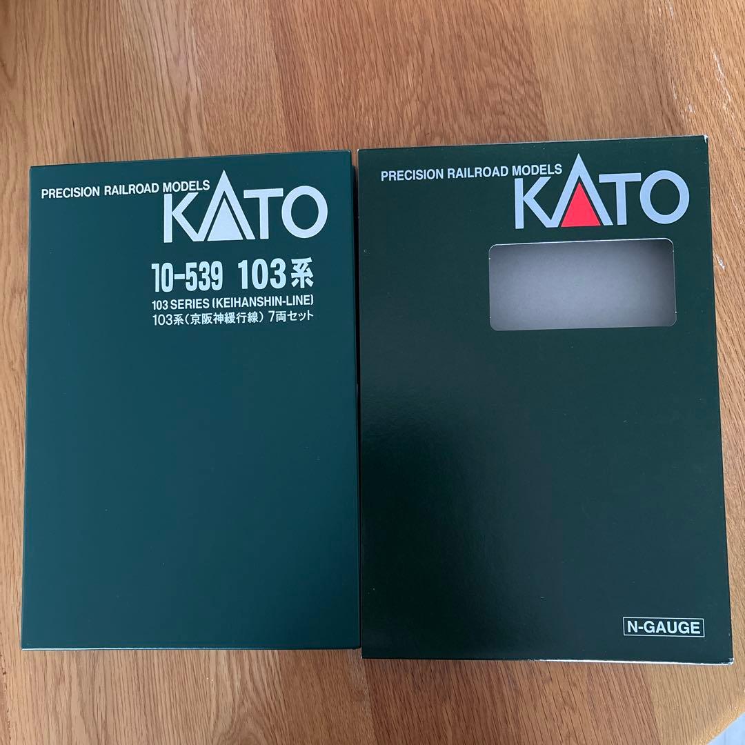 【新同】KATO 10-539 103系京阪神緩行線7両セット① なつかしの青電