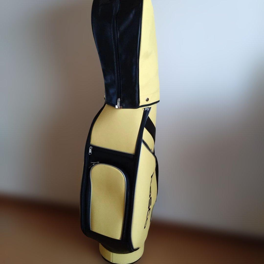 Kasco キャスコ　ゴルフバッグ　イエロー　新品　キズあり