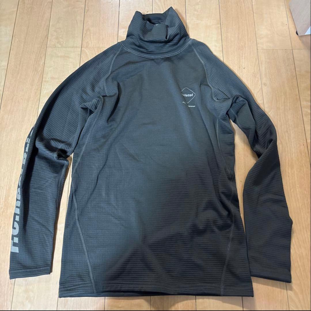 F.C.Real Bristol ハイネック長袖ウェア ダークグレー