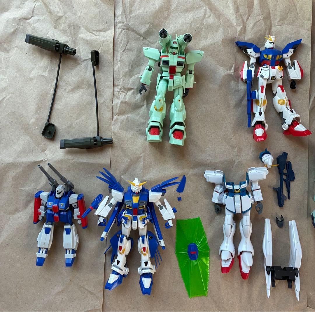 【ジャンク品】ガンダム プラモデル 8体セット（バラ売り不可）