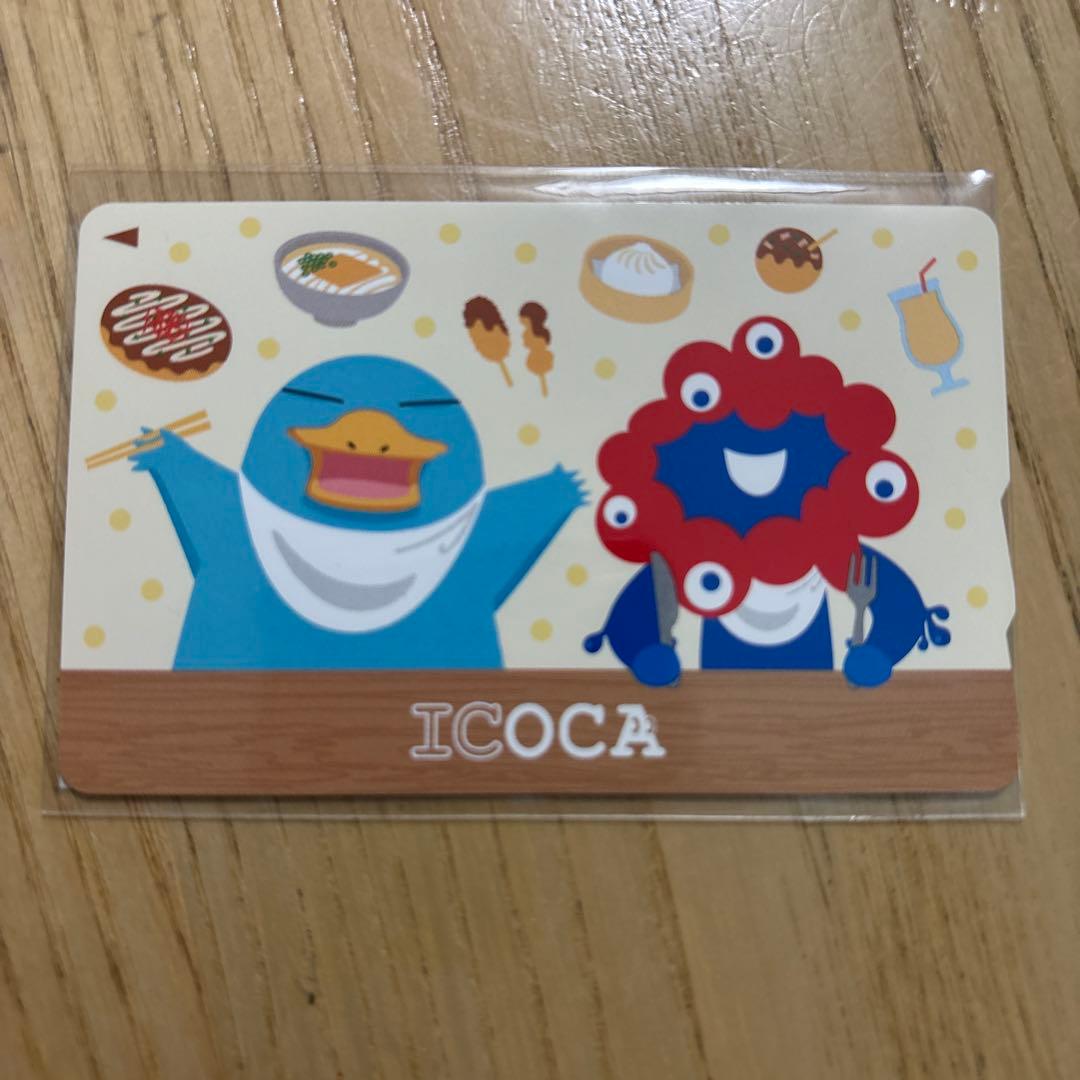 万博記念ICOCA 限定デザイン ミャクミャク　イコちゃんコラボ　即決可　カード