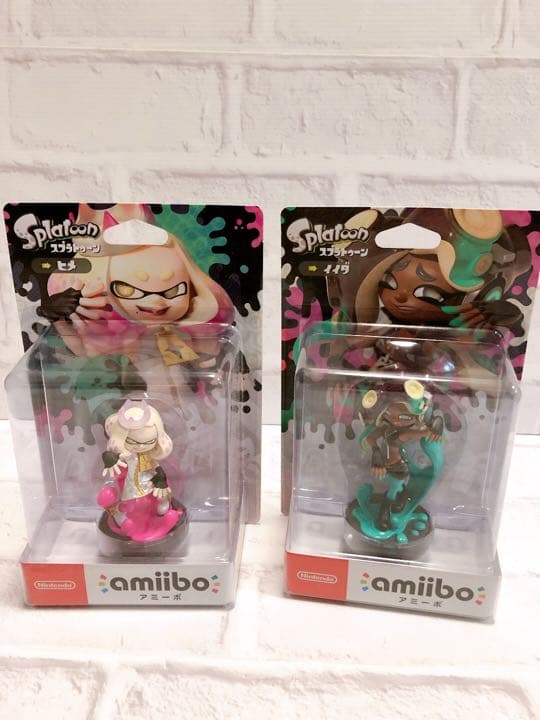 amiibo ヒメ イイダ  スプラトゥーン　新品未開封　①