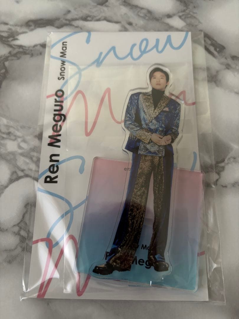  Man 目黒蓮 アクスタ 公式写真 アクキー 缶バッジ メモ帳