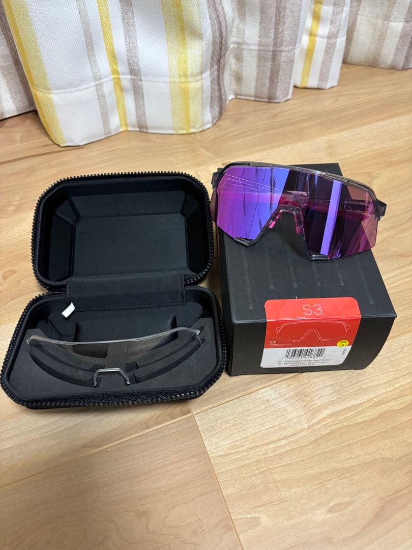 100% S3 Tokyo Night ワンハンドレッド サングラス 野球