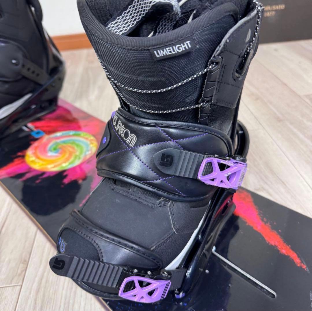 BURTON SOCIAL スノーボードセット 138cm ブーツ23.5