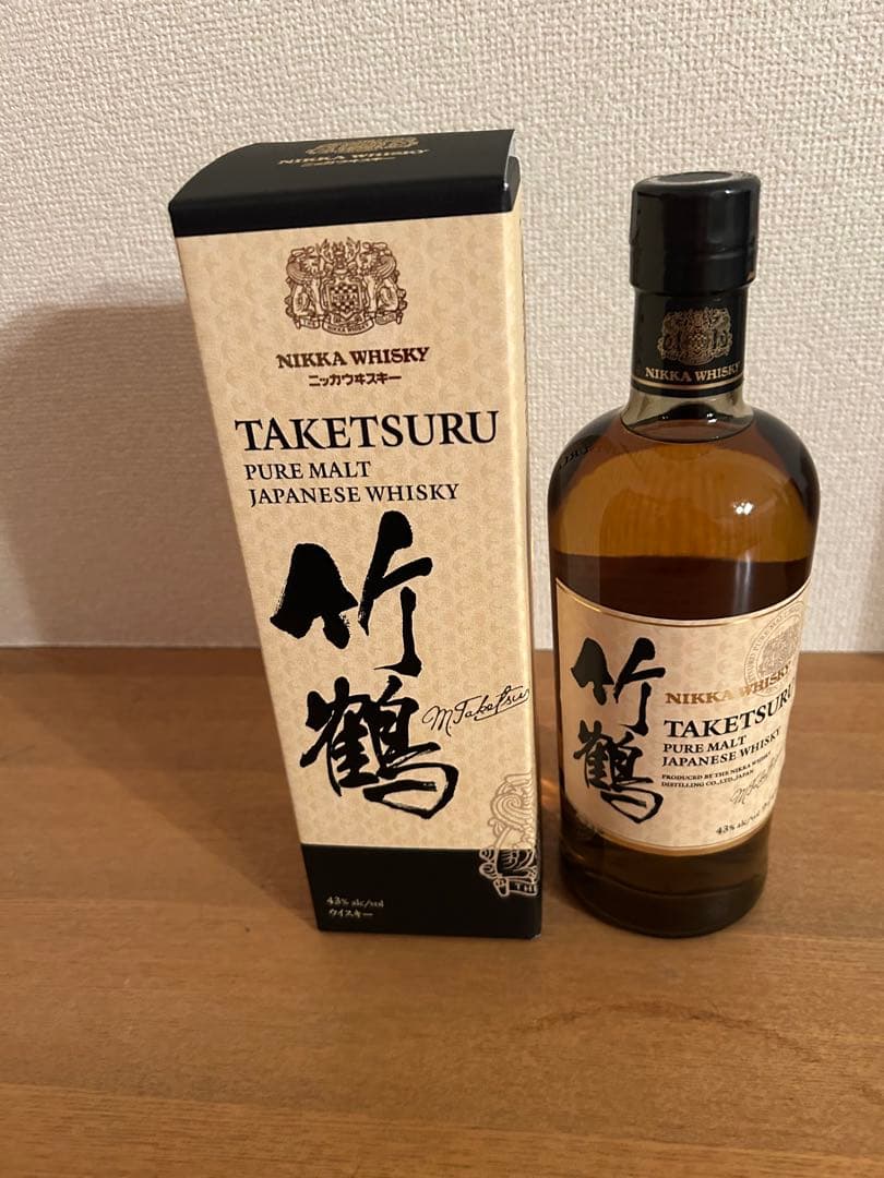 竹鶴　ピュアモルトウイスキー７００ml✖️2本新カートン付