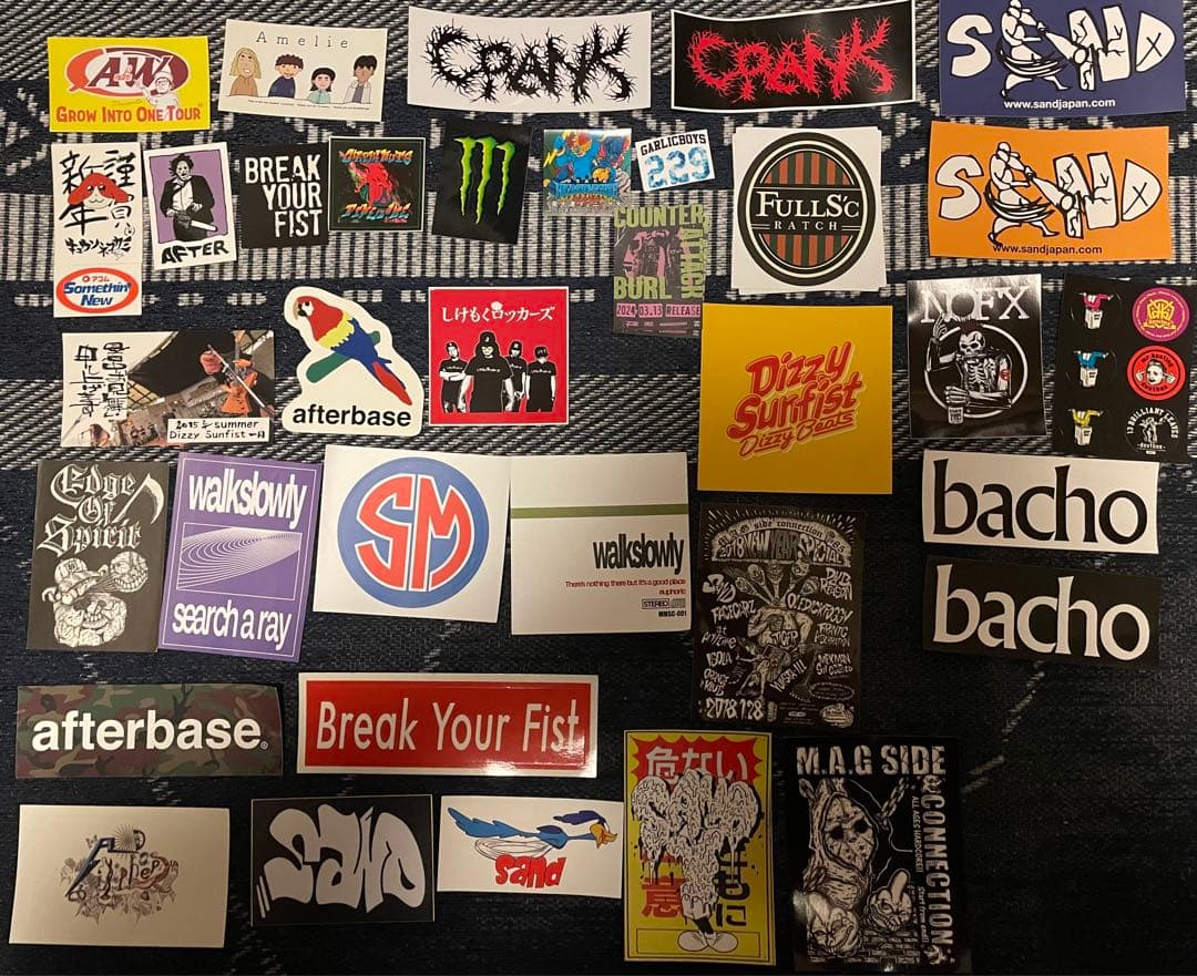 1/14 更新 バラ売り バンド ステッカー　ミュージシャン