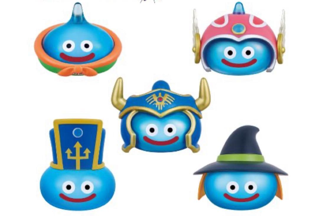 ドラゴンクエスト　ビッグクリアフィギュア　　職業スライム登場編 3種セット