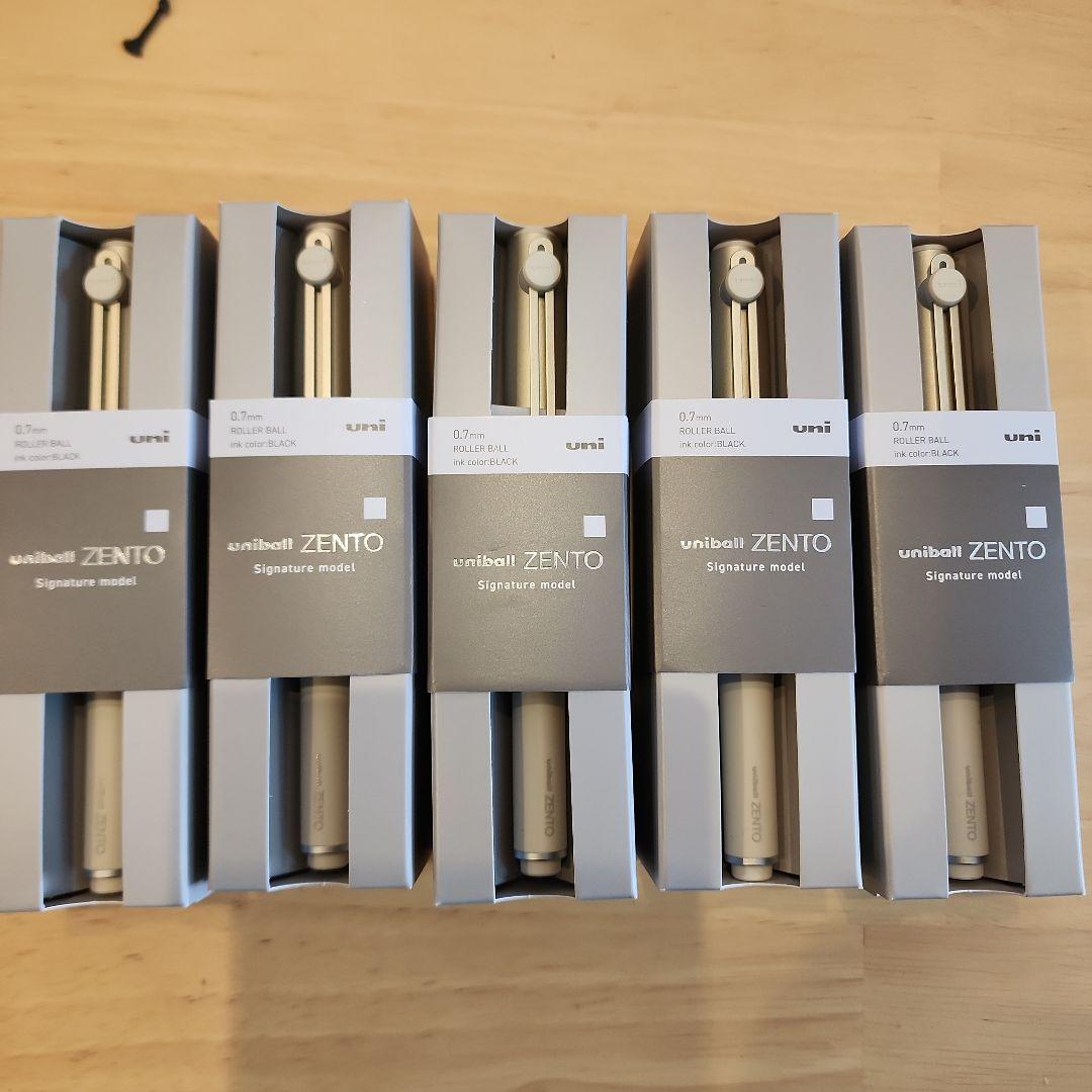 【新色】uniball ZENTO ユニボールゼント シグニチャーモデル　5本
