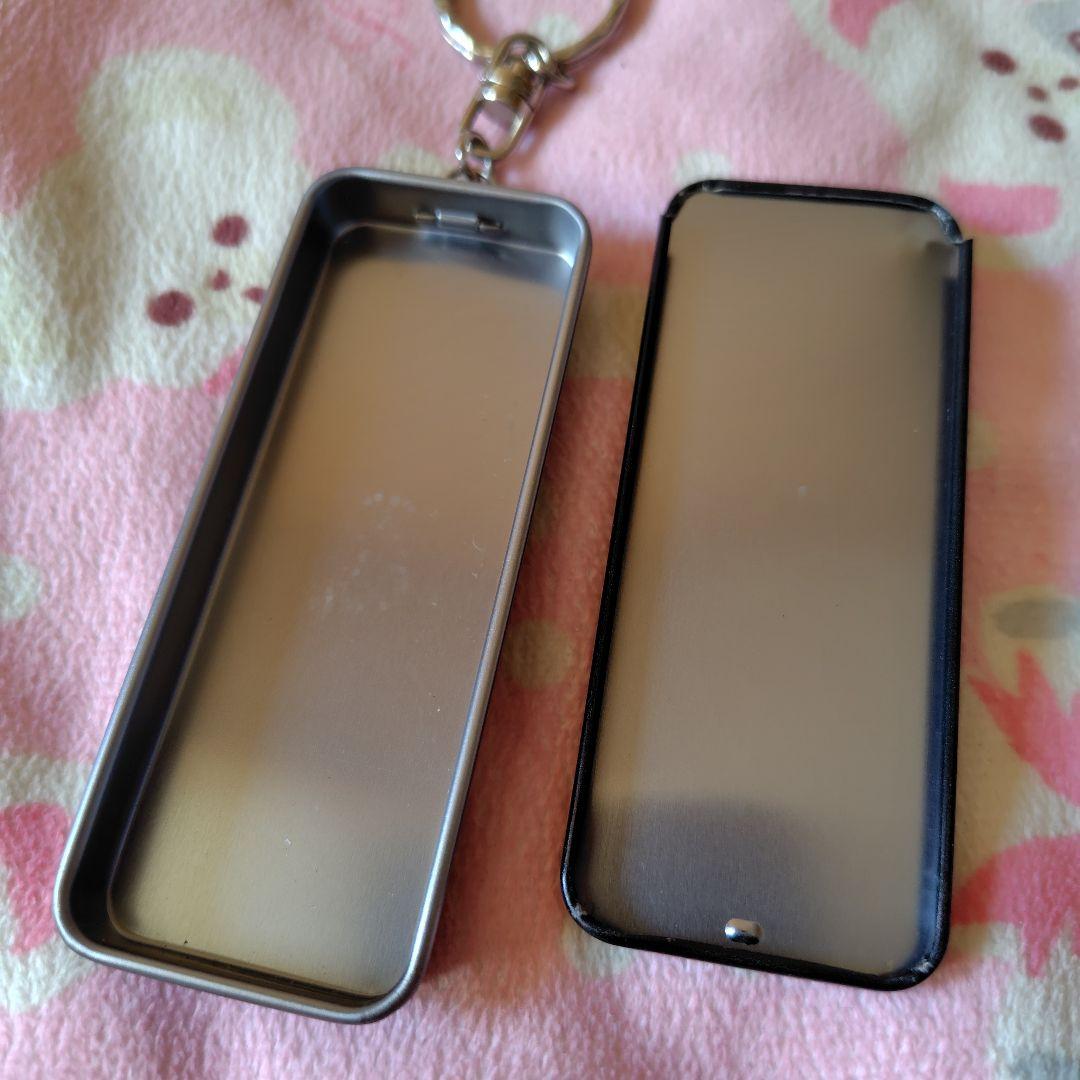 はじめの一歩絆創膏入り缶ケースキーホルダー宮田一郎レトロレアアニメグッズ絵柄入り