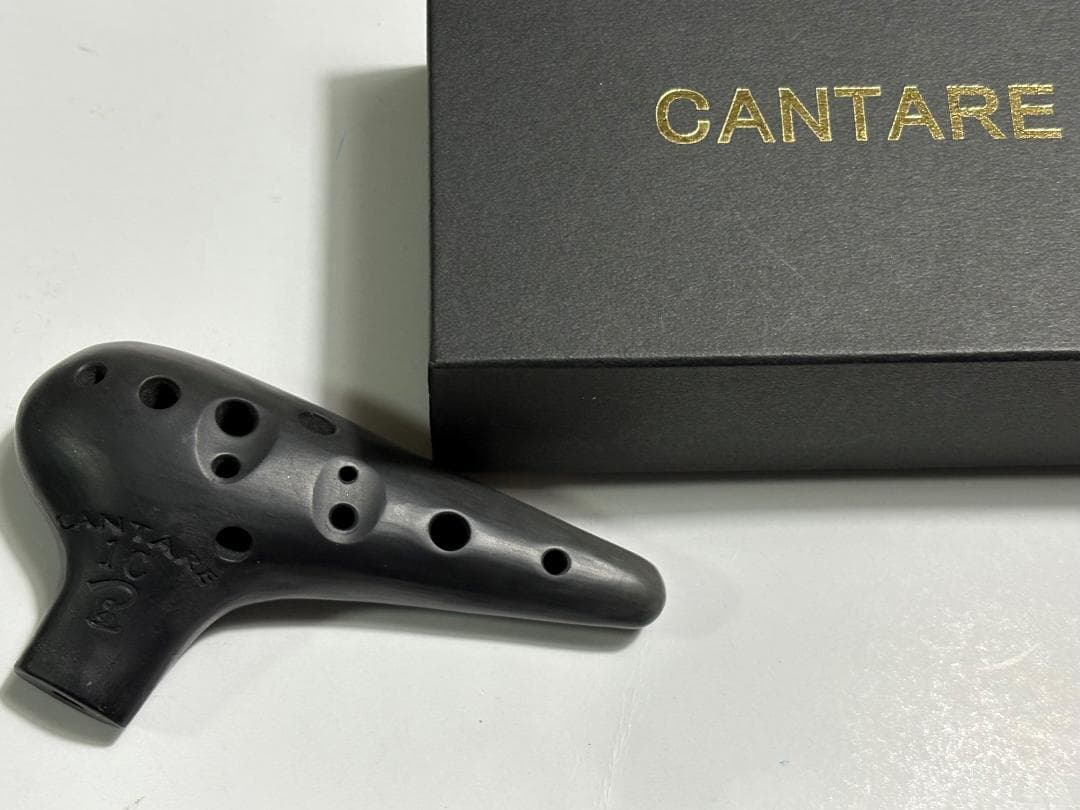 CANTARE ブラックオカリナ 1C 箱付き
