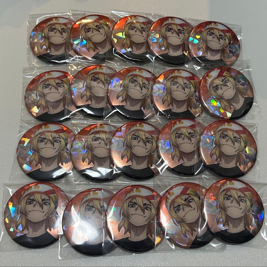 即購入可 七海龍水　缶バッジ　20点　石の宴　Dr.stone