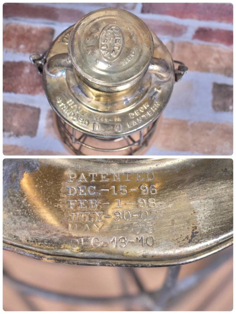 ★超レア Dietz Vesta Standard Navy Deck ランタン