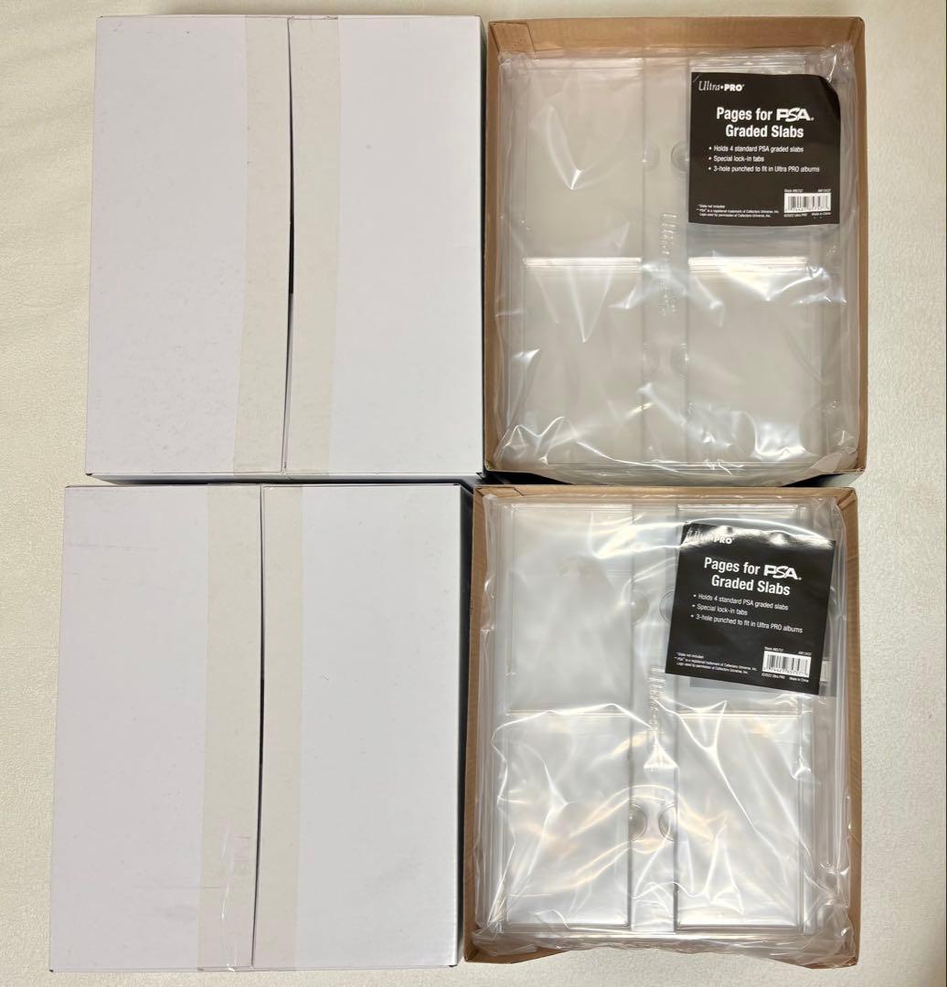 ウルトラプロ　PSA鑑定品用ページ コレクション ファイル バインダー