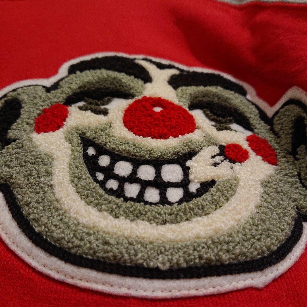 【廃盤 デッドストック】Ruler 極厚刺繍 ラグランスリーブ Tシャツ 2XL