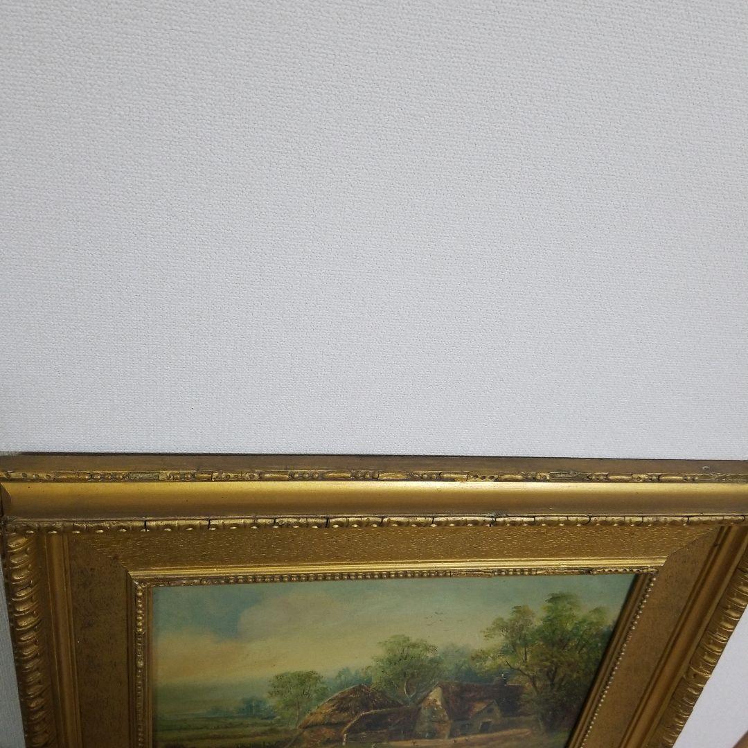 T.E. Breeres 風景画 油彩画