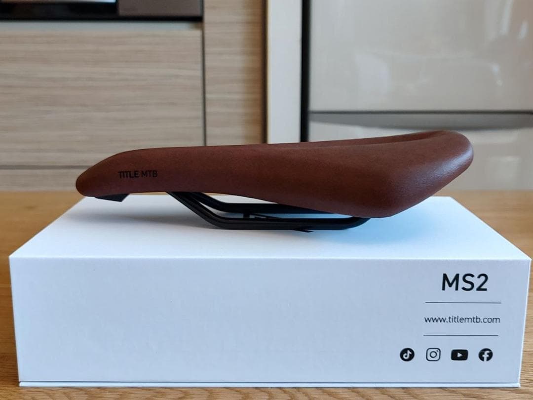 新品未使用 TITLE MTB MS2 Saddle タイトル サドル ブラウン