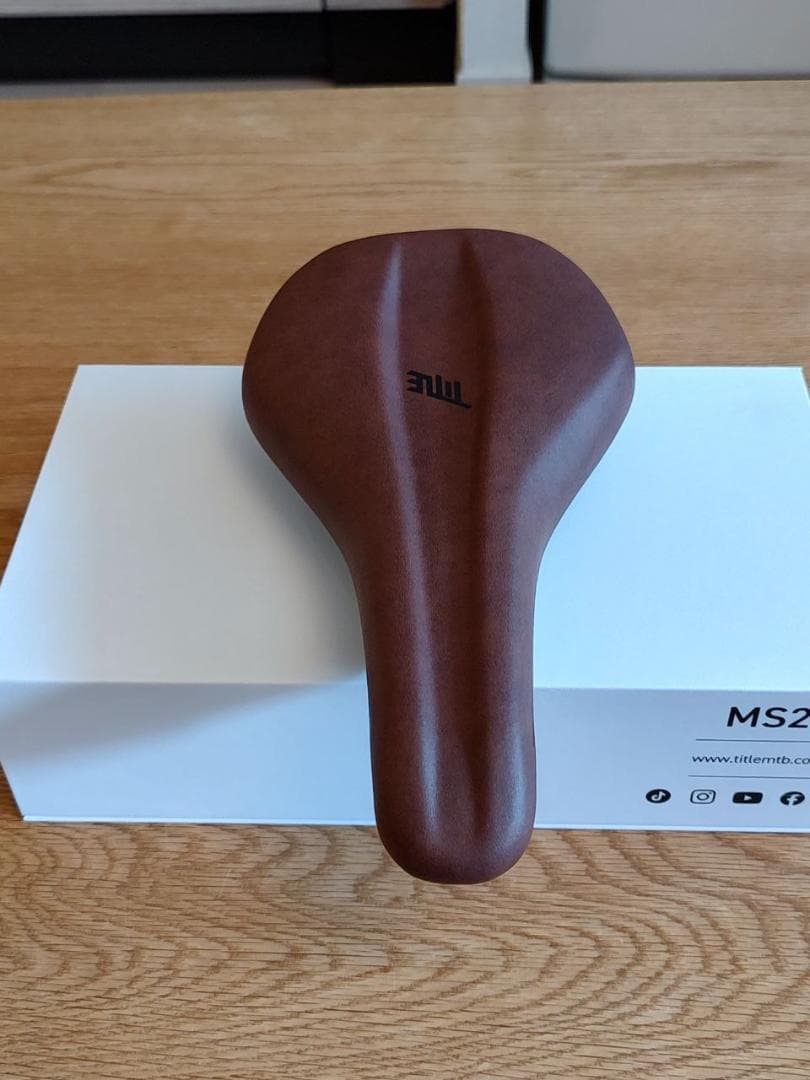 新品未使用 TITLE MTB MS2 Saddle タイトル サドル ブラウン