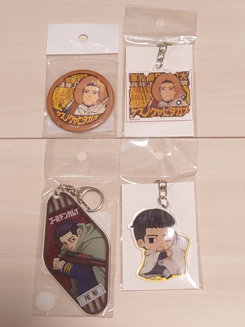 【未開封】ゴールデンカムイ 尾形百之助 グッズ12点まとめて アクリルスタンド等