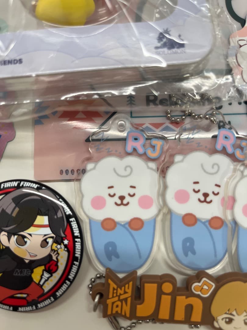 BTS BT21TinyTAN JIN RJ グッズ