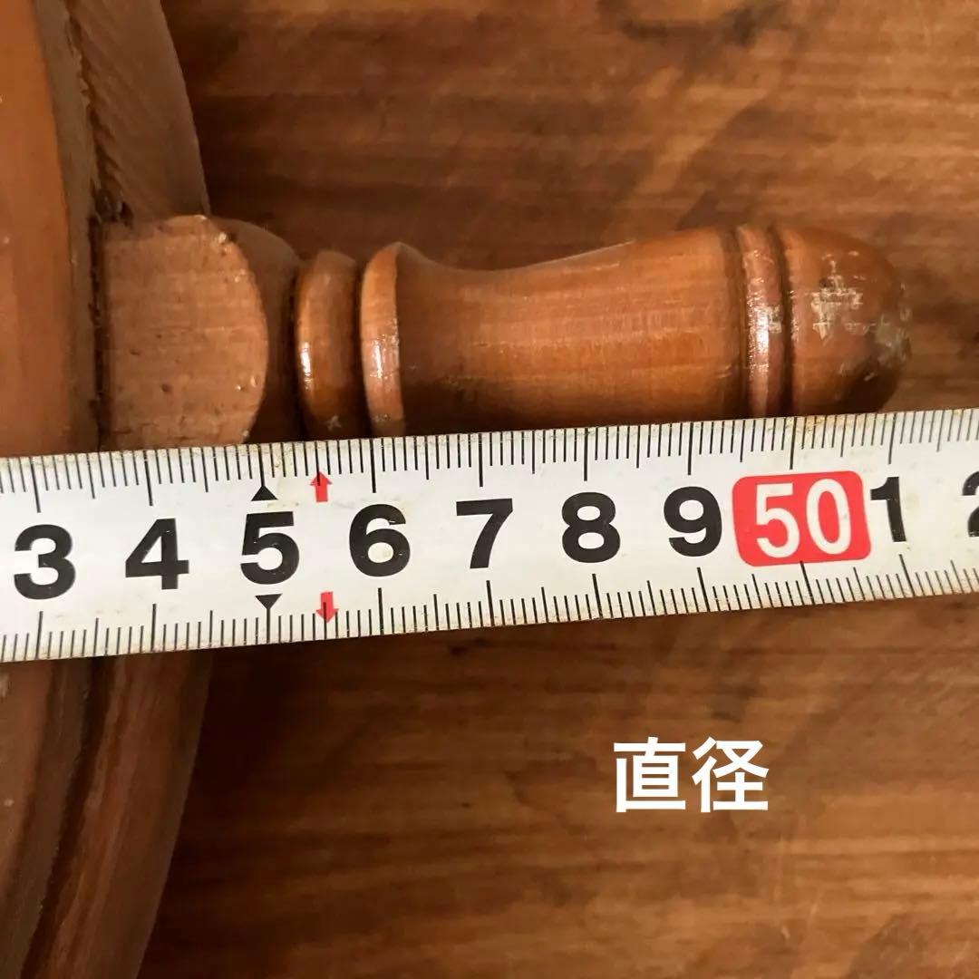 船舵 操舵輪 ラット 船のハンドル アンティーク