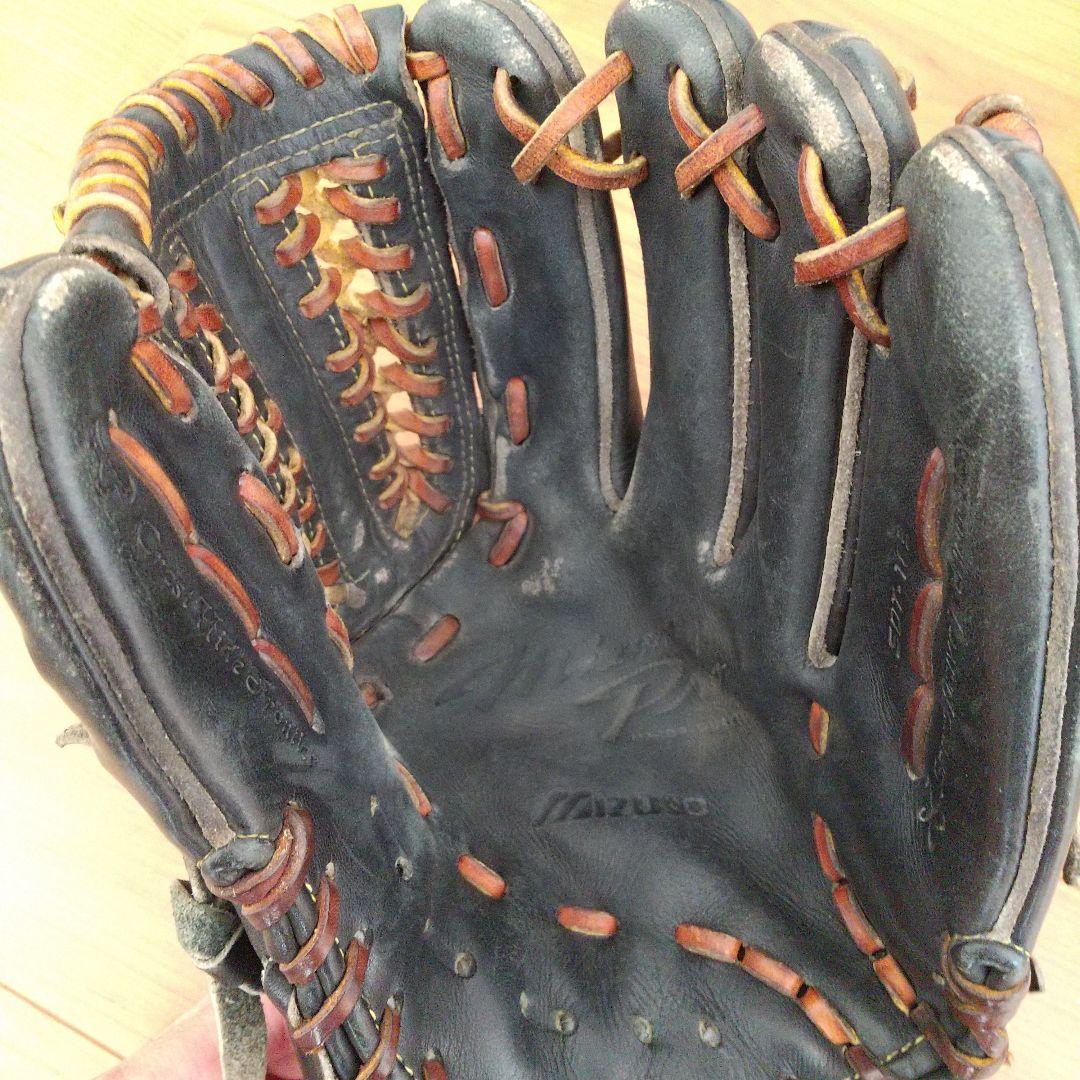 ミズノ プロ　硬式野球グローブ 内野用　黒