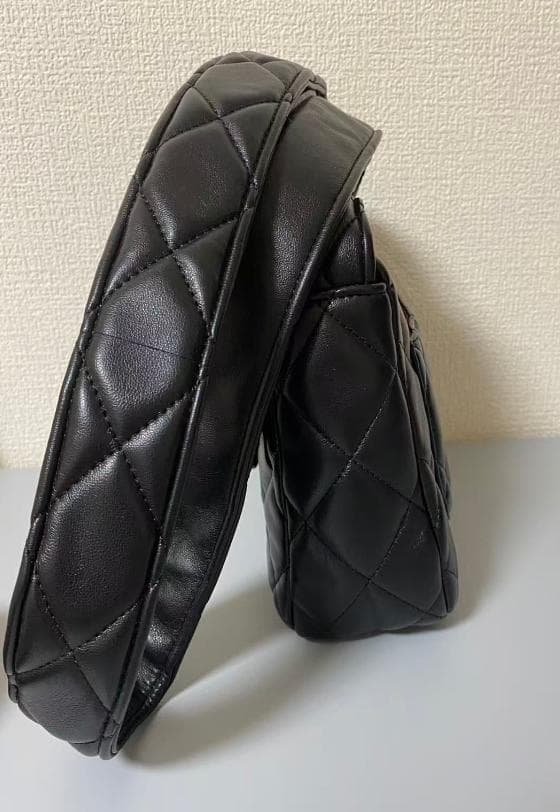 CHANEL マトラッセ フラップバッグ ブラック