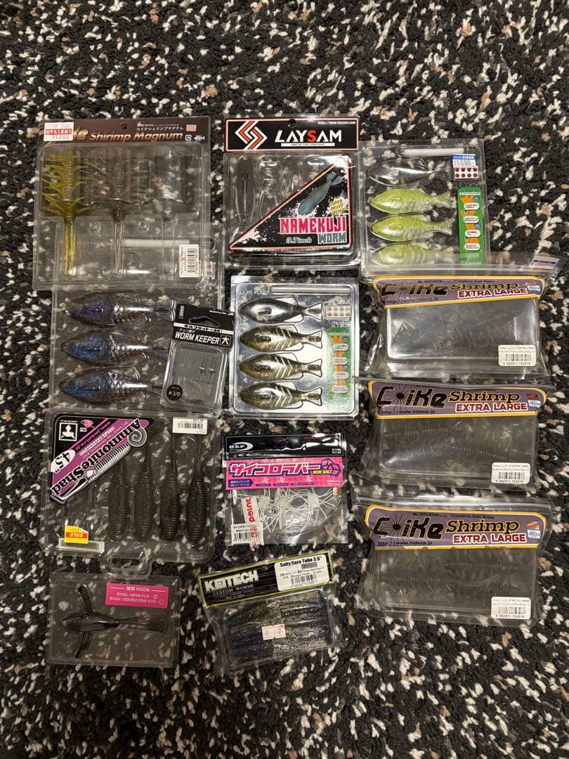 BASSCAMPさん専用　クジャラ　スクーパーフロッグ　コイケシュリンプ