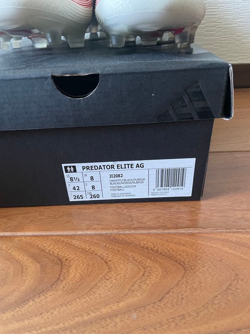 adidas プレデターエリート　AG 26.5cm 新品