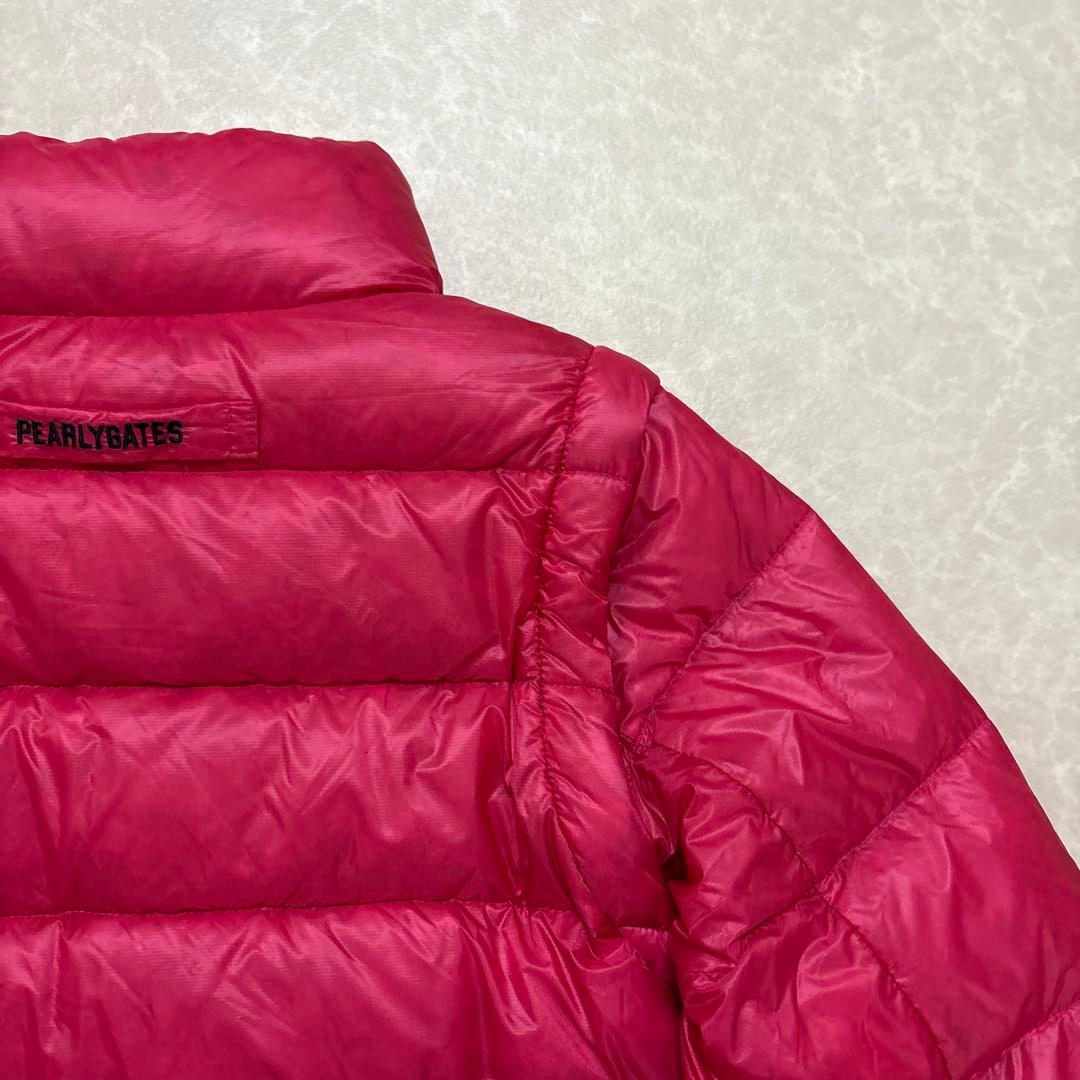 パーリーゲイツ★撥水★袖着脱可能★ダウンジャケット【レディース サイズ0（S）】
